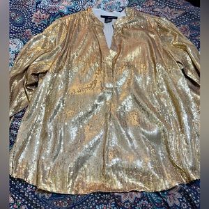 Gold sequin Blouse